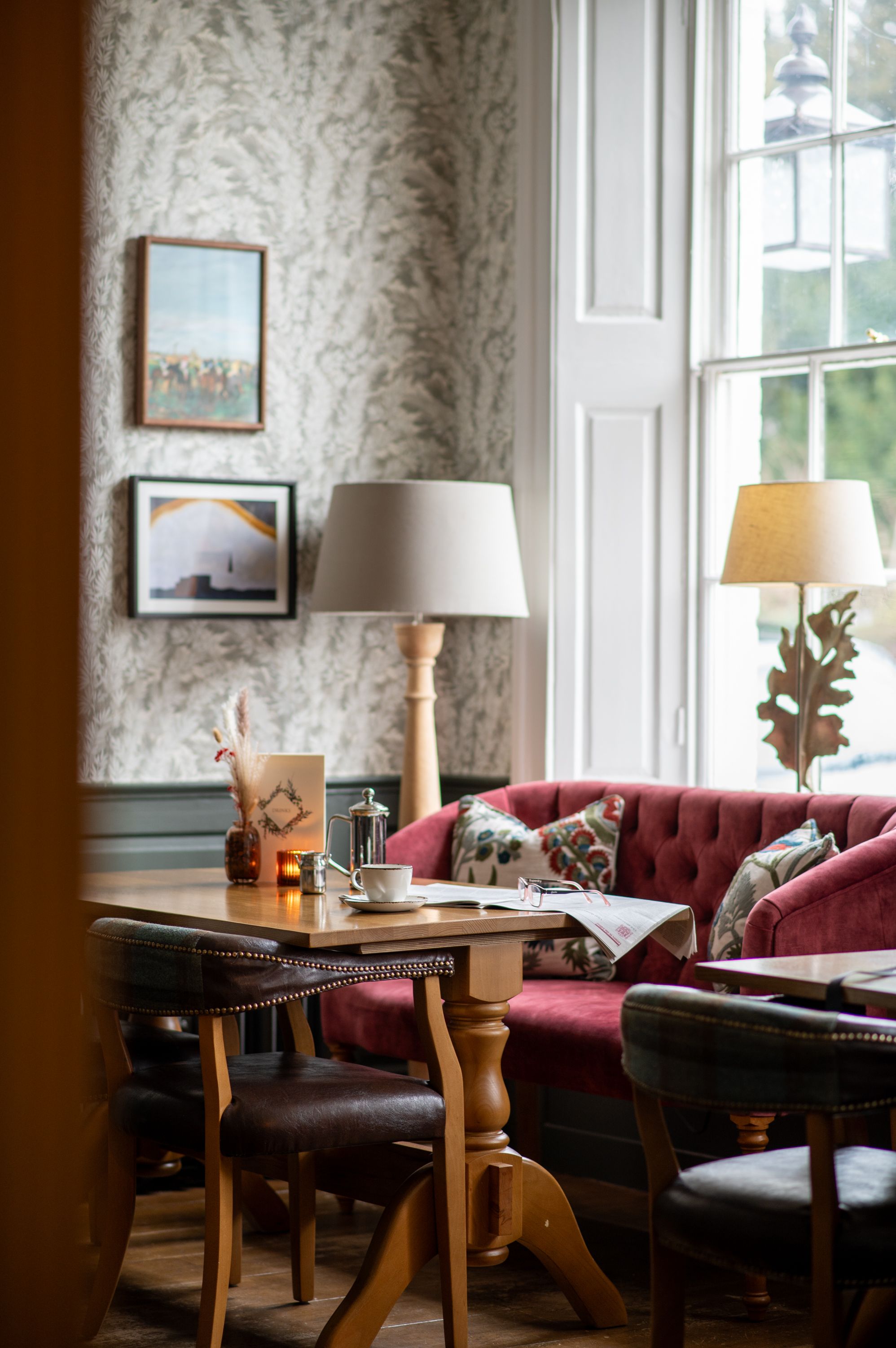 lounge corner at the beverley arms