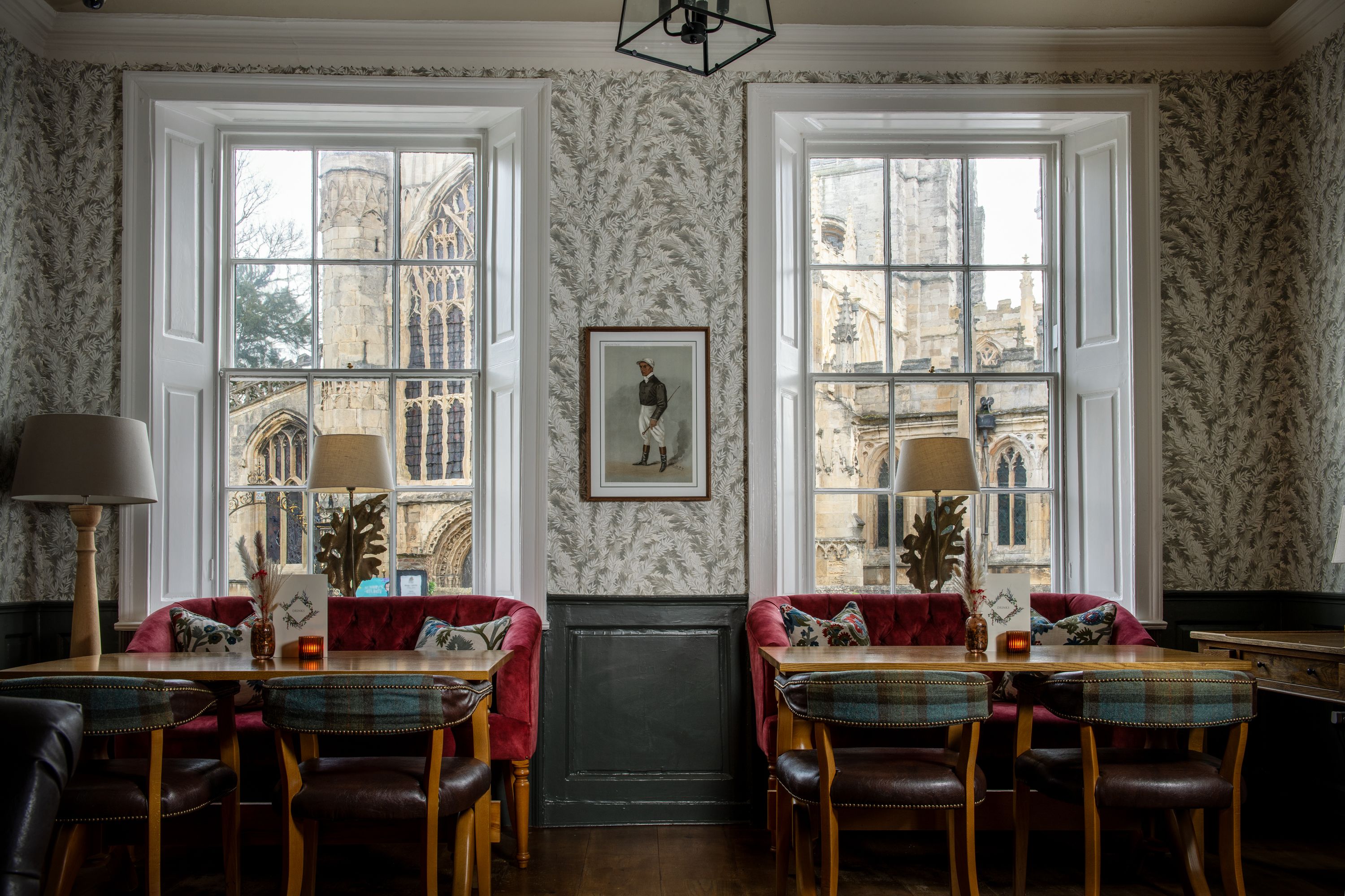 lounge area at the beverley arms