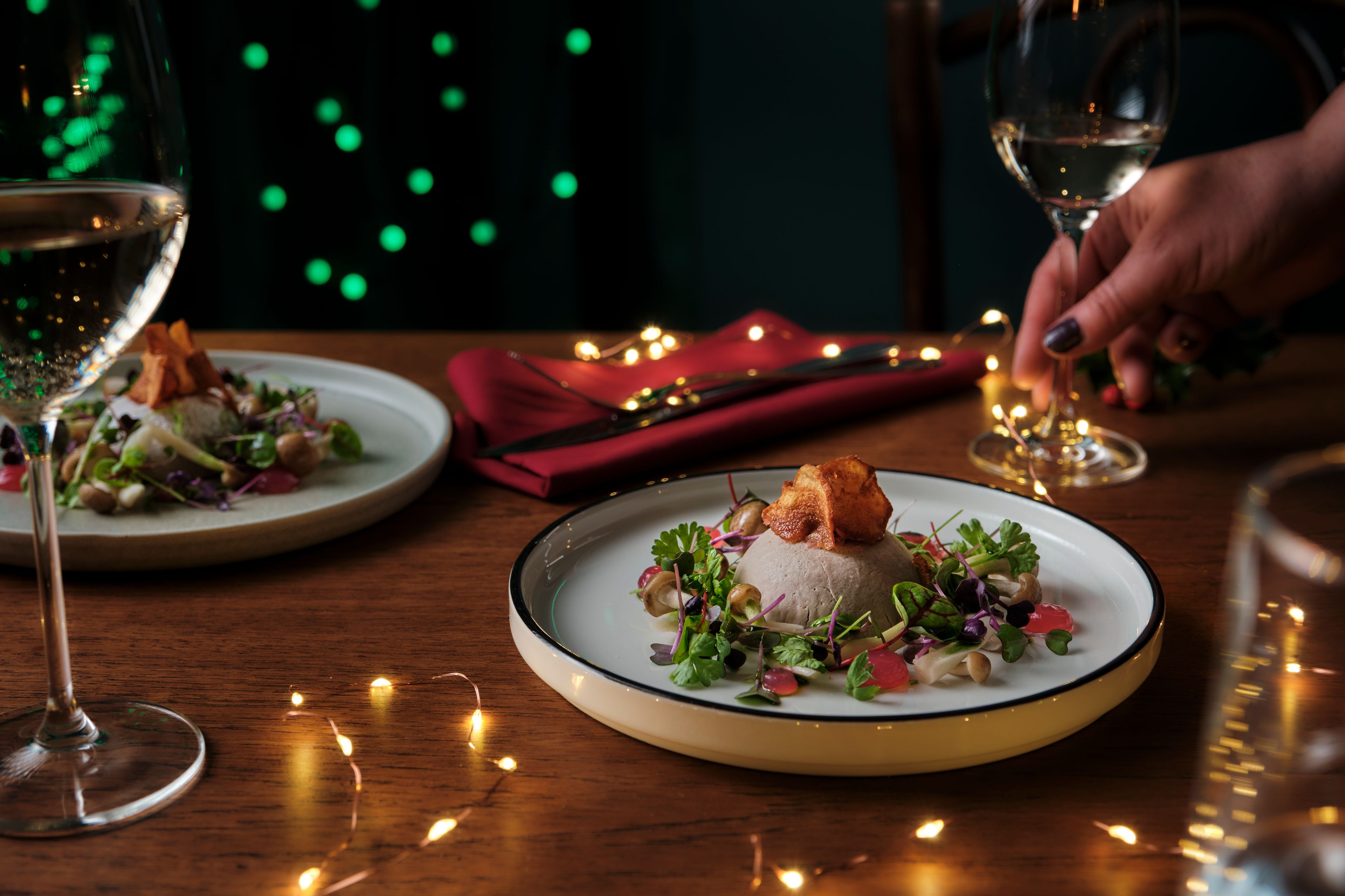 terrine dish from the christmas menu